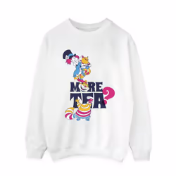Disney Womens/Ladies Alice In Wonderland More Tea Sweatshirt