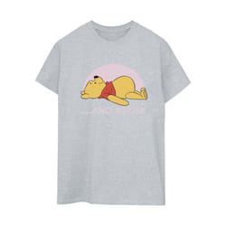 Disney Womens/Ladies Winnie The Pooh Relax Cotton Boyfriend T-Shirt - S, Sports Grey