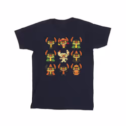 Disney Mens Lilo & Stitch Halloween Costumes T-Shirt - S, Navy Blue