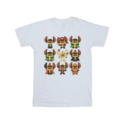 Disney Mens Lilo & Stitch Halloween Costumes T-Shirt - M, White