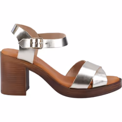 Hush Puppies GEORGIA Womens Sandals Gold - UK 6