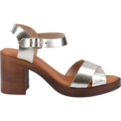 Hush Puppies GEORGIA Womens Sandals Gold - UK 8