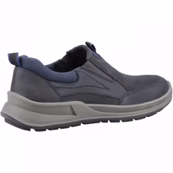 ) Arthur | Navy | Mens Slip On Shoes - 10 (Adults'