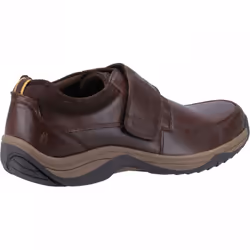 ) Douglas | Coffee | Men's Riptape Shoes - 8 (Adults'