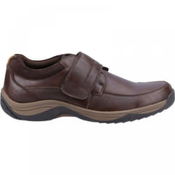 ) Douglas | Coffee | Men's Riptape Shoes - 10 (Adults'