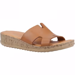 ) Eloise | Tan | Womens Mule Sandals - 8 (Adults'