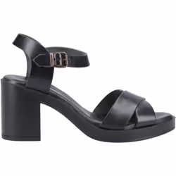 Hush Puppies GEORGIA Womens Sandals Black - UK 4