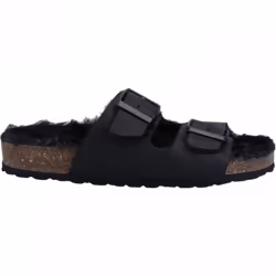 ) Jessie | Black | Women's Mule Slip On Slipper - 4 (Adults'