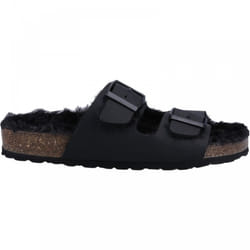 ) Jessie | Black | Women's Mule Slip On Slipper - 7 (Adults'