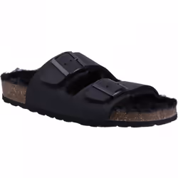 ) Jessie | Black | Women's Mule Slip On Slipper - 7 (Adults'