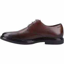) Hush Puppies Kye Leather Men's Chocolate Lace-Up Shoes - Brown, 12 (Adults'