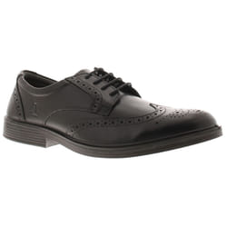 ) Hush Puppies Men'S Leather B Men's Shoes UK Size - Black, 7 (Adults'