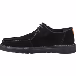 ) Hush Puppies Otis Suede Men's Black Lace-Up Shoes - Black, 7 (Adults'