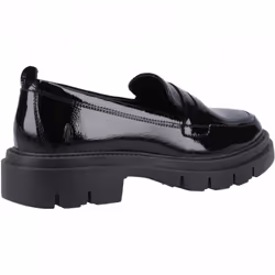 ) Reece | Black | Women's Slip On Loafers - 3 (Adults'