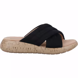 ) Sarah | Black | Womens Slides - 7 (Adults'
