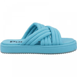 ) Sienna | Turquoise | Womens Slides - 8 (Adults'