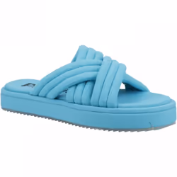) Sienna | Turquoise | Womens Slides - 8 (Adults'