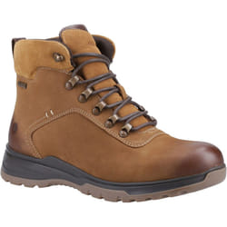 ) Hush Puppies Paul Leather Men's Tan Boots - Brown, 6 (Adults'
