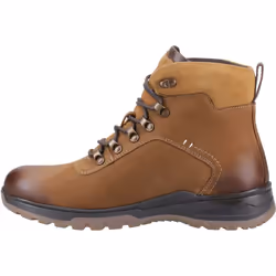 ) Hush Puppies Paul Leather Men's Tan Boots - Brown, 6 (Adults'