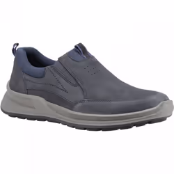 ) Arthur | Navy | Mens Slip On Shoes - 12 (Adults'