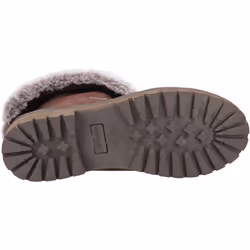 ) Hush Puppies Alice Leather Women's Brown Boots - Brown, 3 (Adults'