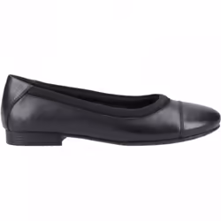 , Black) Emma Senior Black Girls Slip On School Shoes - 8 (Adults'
