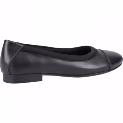 , Black) Emma Senior Black Girls Slip On School Shoes - 8 (Adults'