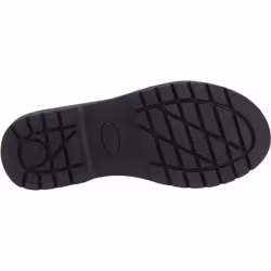 , Black) Lydia Senior Black Girls Slip On School Shoes - 7 (Adults'