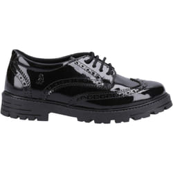 Hush Puppies Maxine Patent School Shoes Junior Girls - 10
