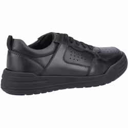 , Black) Shane Junior Black Boys Lace Up School Shoes - 10 (Children's