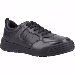 , Black) Shane Junior Black Boys Lace Up School Shoes - 11 (Children's