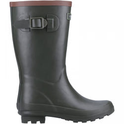 Bowldown | Green | Memory Foam Kids Wellingtons