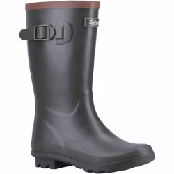 Bowldown | Green | Memory Foam Kids Wellingtons