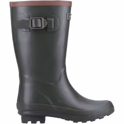 ) Cotswold Bowldown Rubber Boys's Green Wellington Boots - Green, 5 (Adults'