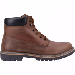 Pitchcombe | Brown | Mens Work-Boot Style Ankle Boots