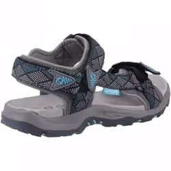 Foxcote | Grey/Turquoise | Ladies Summer Walking Sandals