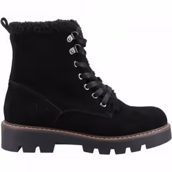 ) Aurelia | Black | Women's Chunky Sole Ankle Boots - 3 (Adults'