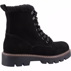 ) Aurelia | Black | Women's Chunky Sole Ankle Boots - 4 (Adults'