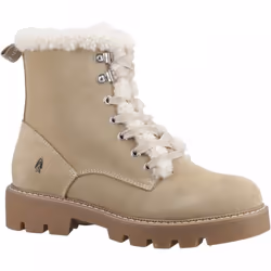 ) Aurelia | Sand | Women's Chunky Sole Ankle Boots - 4 (Adults'