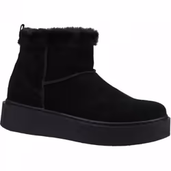 ) Becca | Black | Women's Casual Ankle Boots - 4 (Adults'