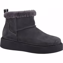 ) Becca | Charcoal | Women's Casual Ankle Boots - 5 (Adults'