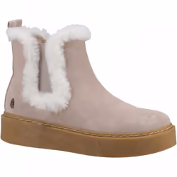 ) Bella | Nude | Women's Chelsea Boots - 4 (Adults'