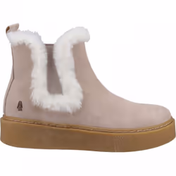 ) Bella | Nude | Women's Chelsea Boots - 8 (Adults'
