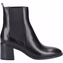 ) Caroline | Black | Women's Chelsea Style Ankle Boots - 7 (Adults'