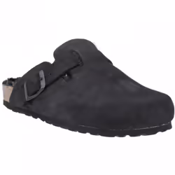 ) Jade | Black | Women's Slip On Mule Slippers - 8 (Adults'