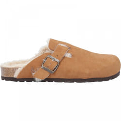 ) Jade | Tan | Women's Slip On Mule Slippers - 7 (Adults'