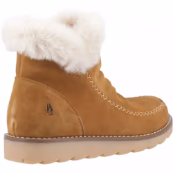 ) Moira | Tan | Women's Water Resistant Ankle Boots - 3 (Adults'