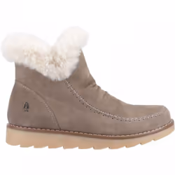 ) Moira | Taupe | Women's Water Resistant Ankle Boots - 6 (Adults'