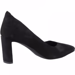 ) Olivia | Black | Women's Simple Court Shoes - 4 (Adults'
