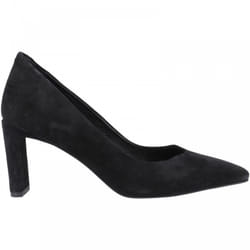 ) Olivia | Black | Women's Simple Court Shoes - 6 (Adults'